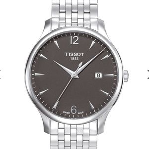 TISSOT TRADITION 42 mm 316L stainless steel watch.